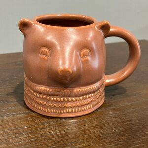 Threshold Brown Bear 3D Stoneware Mug